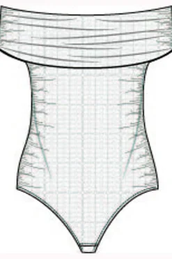 Haute L'Amitié Habrade Drape Body H10052 | T-Shirts & Toppar