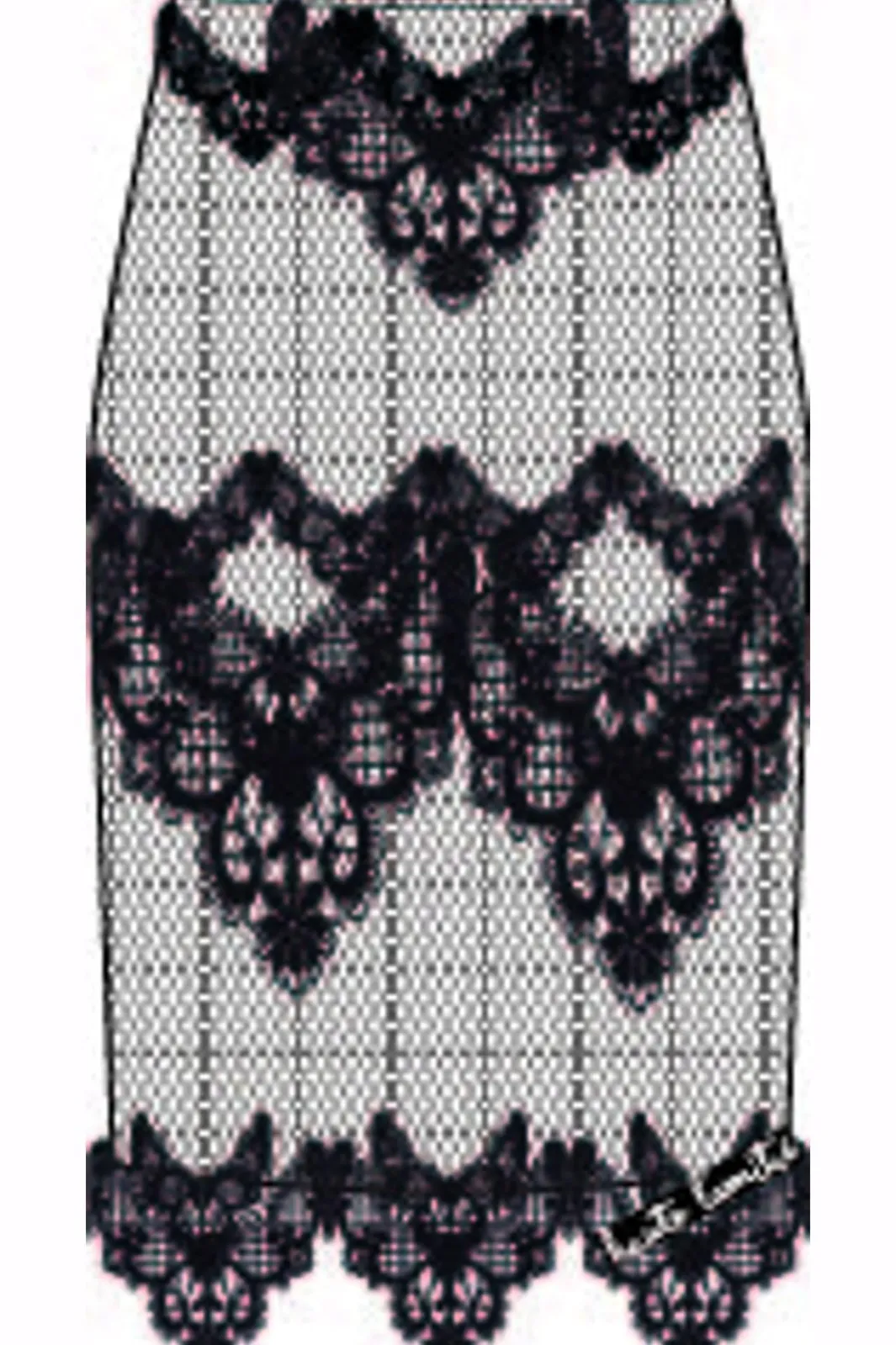 Haute L'Amitié Hacurvey ace He Penci kirt H10015 | Kjolar