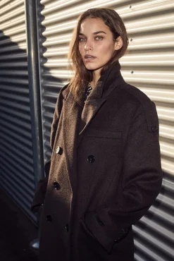 Hlalida Tailor Wool Coat HL10204