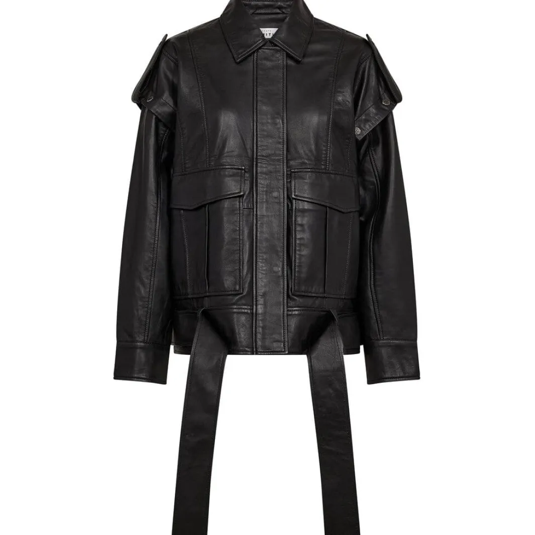 Haute L'Amitié Hauba eather Jacket H10473 | Ytterkläder & Jackor