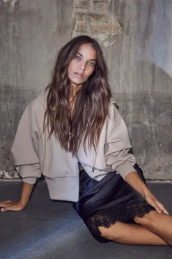 Haute L'Amitié Haaxi pit Zip Hoodie H10523 | Träningsoveraller & Comfy Wear