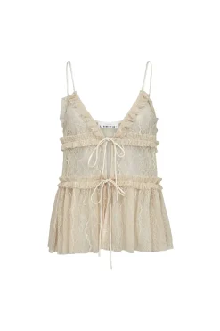 Haute L'Amitié Hanew ace Tie Top H10538 | T-Shirts & Toppar