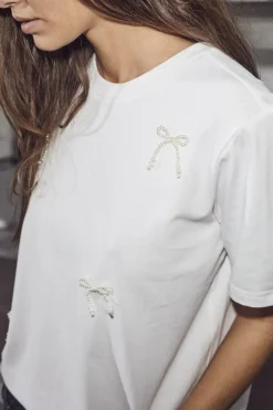 Haute L'Amitié Hapear Bow Tee H10027 | T-Shirts & Toppar