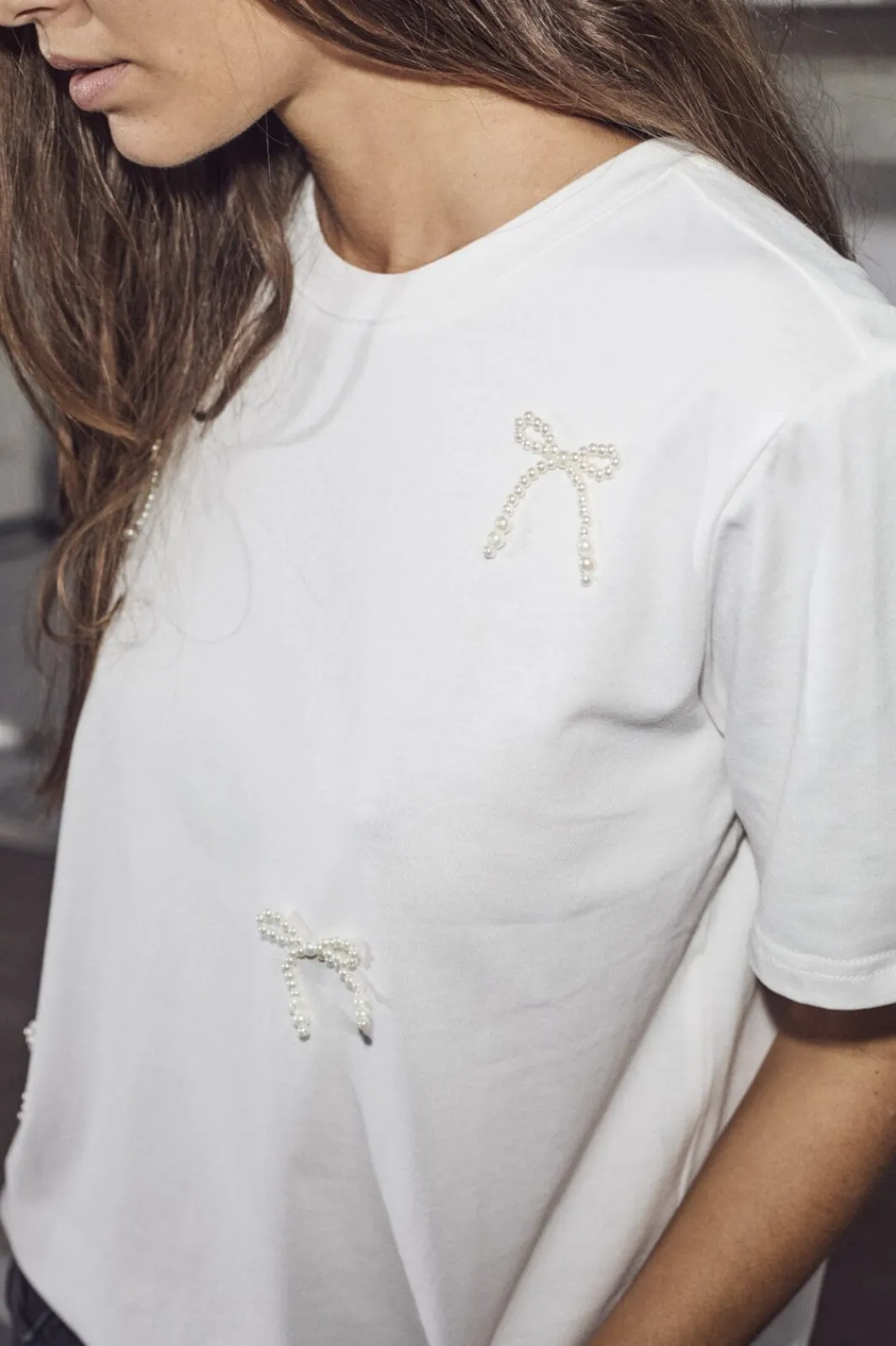 Haute L'Amitié Hapear Bow Tee H10027 | T-Shirts & Toppar