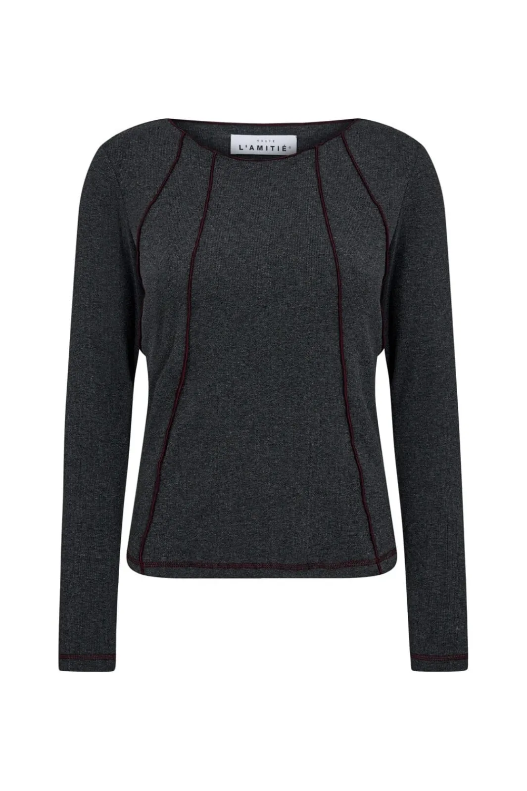 Haute L'Amitié Harevere ea Rib Boue H10012 | Blusar & Skjortor