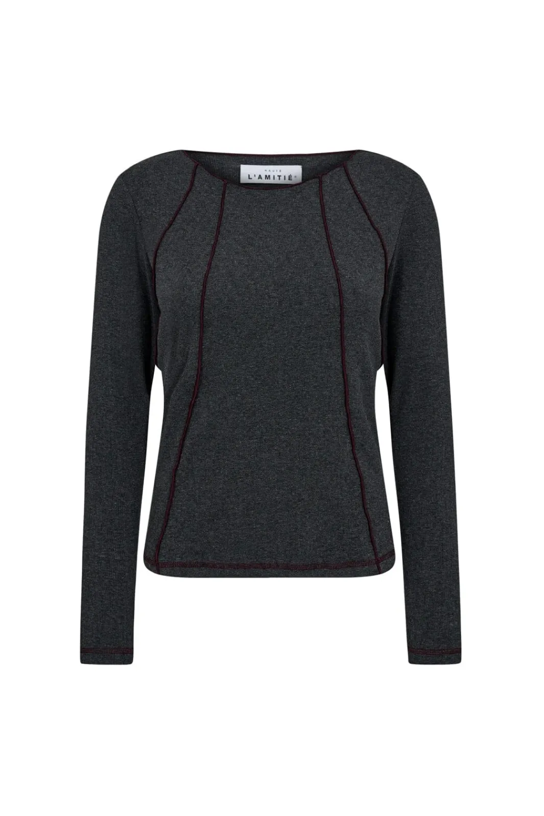Haute L'Amitié Harevere ea Rib Boue H10012 | Blusar & Skjortor