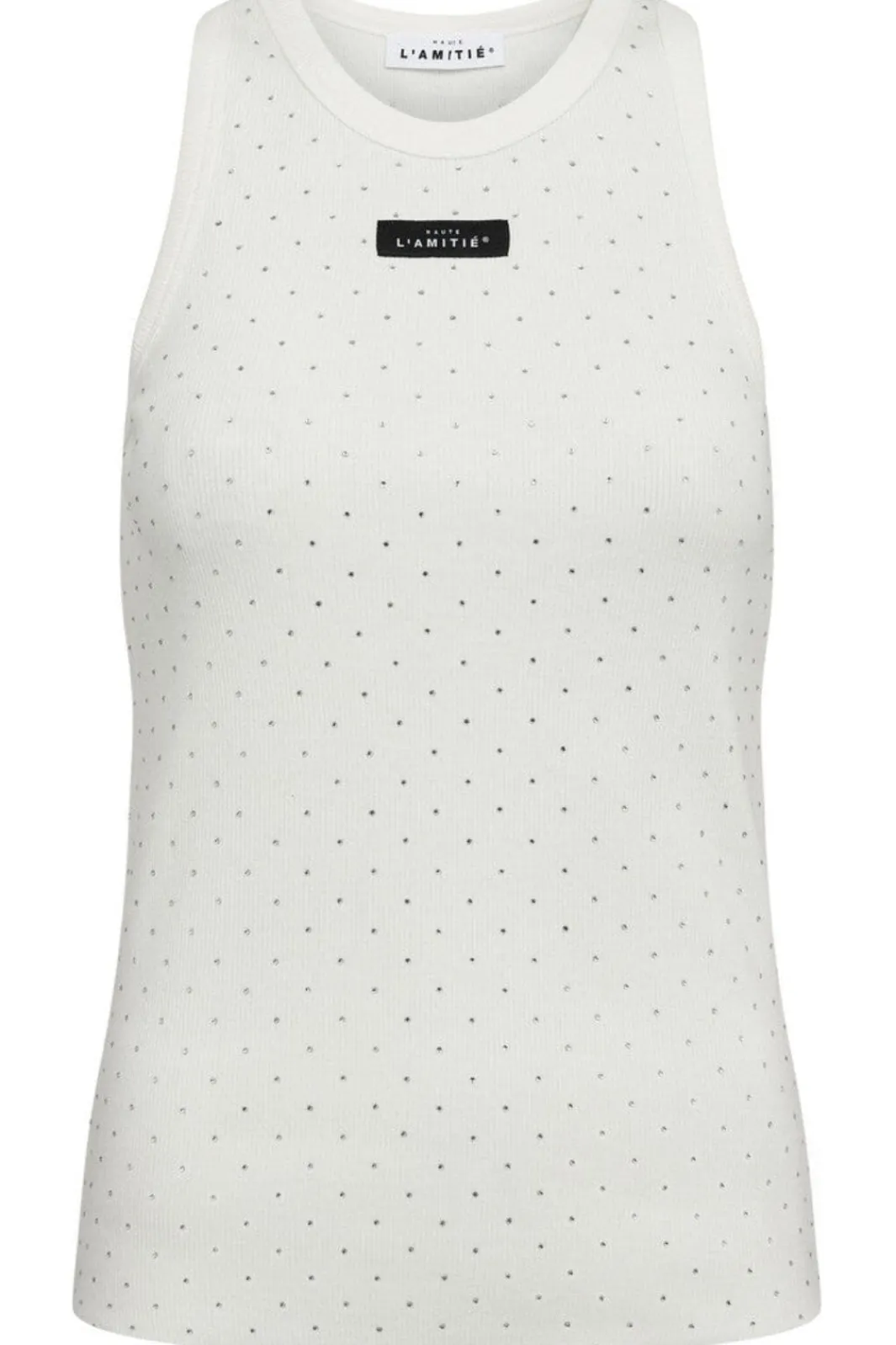 Haute L'Amitié Harib Badge tone Tank H10707 | T-Shirts & Toppar