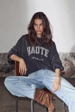 Haute L'Amitié Haroie Acid Back Hoe weat H10691 | Träningsoveraller & Comfy Wear