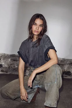Hlaromie Acid Pleat Tee HL10693