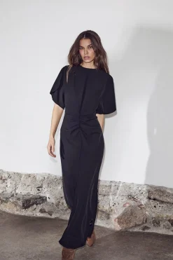 Hlasatari Long Gather Dress HL10630