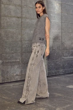 Haute L'Amitié Haide Pane Button Jean H10328 | Jeans, Leggings & Byxor