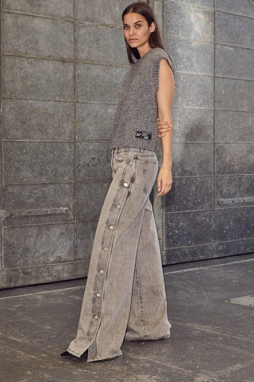 Haute L'Amitié Haide Pane Button Jean H10328 | Jeans, Leggings & Byxor
