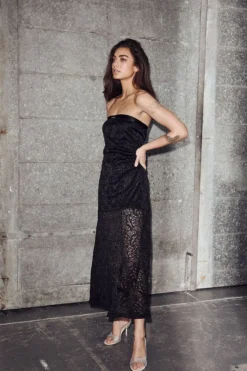 Hlasummer Lace Tube Dress HL10611