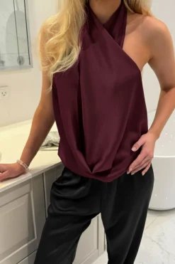 BYIC Hoyic Wrap Top A2553 | T-Shirts & Toppar