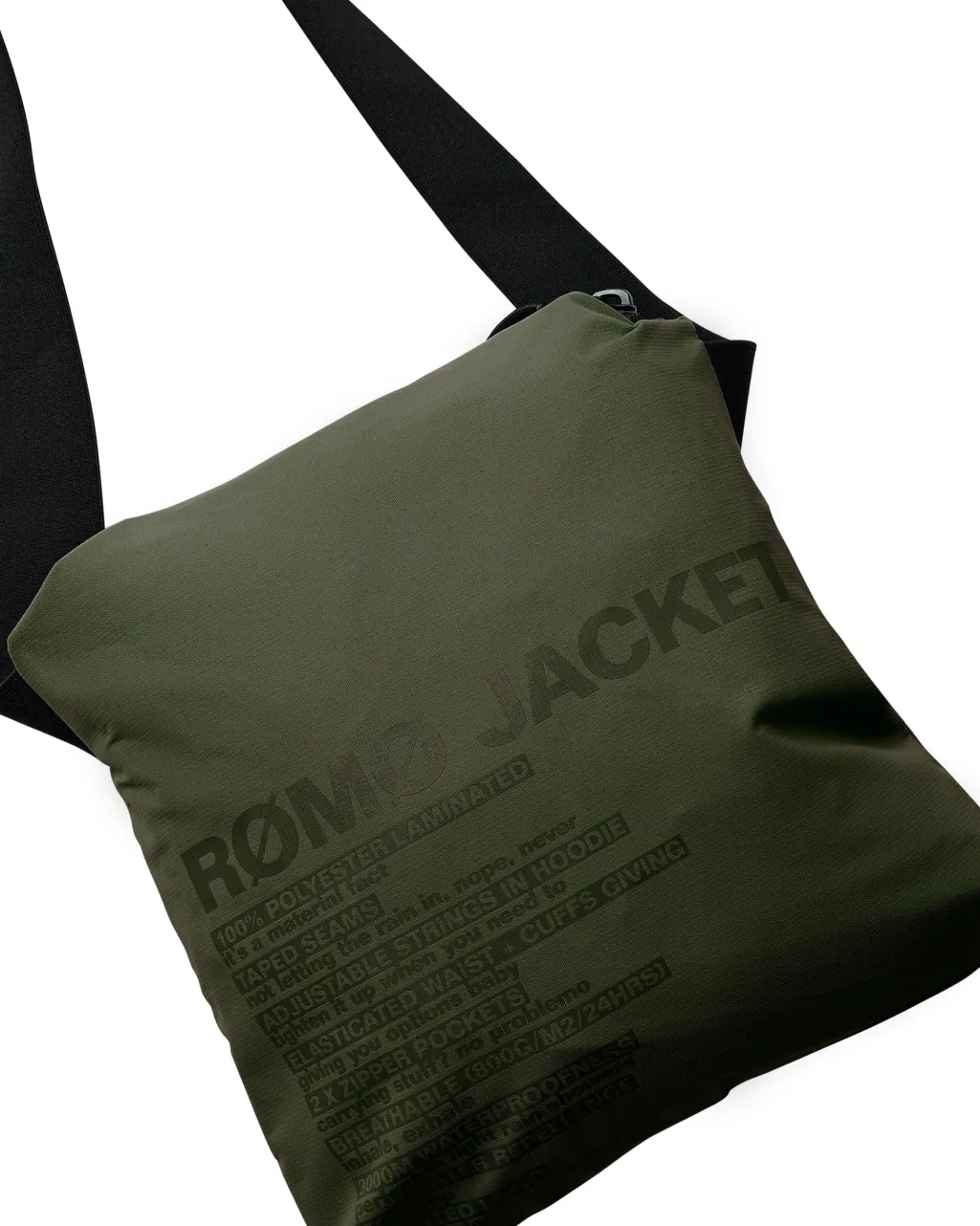 H2rømø Lw Rain Jacket Packable