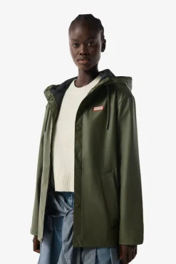 Hunter Izzy Pu Hooded Jacket Haru0012251k | Ytterkläder & Jackor