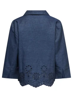 JDY bie / Chabray Ebroidery Top | Blusar & Skjortor