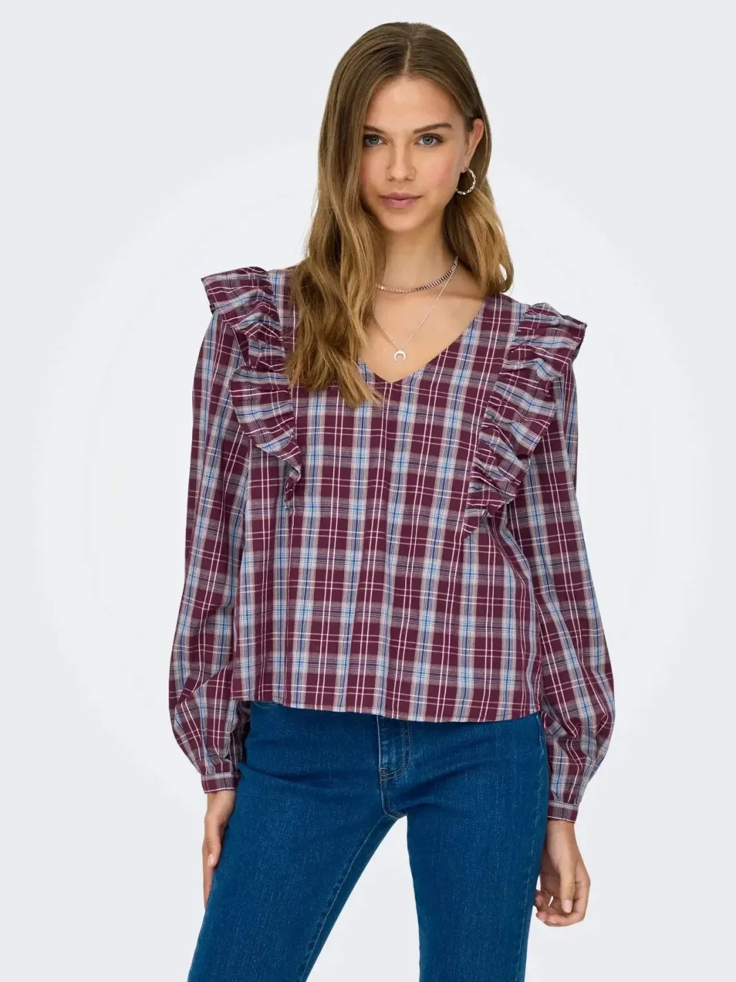 JDY doy / Check Top | Blusar & Skjortor