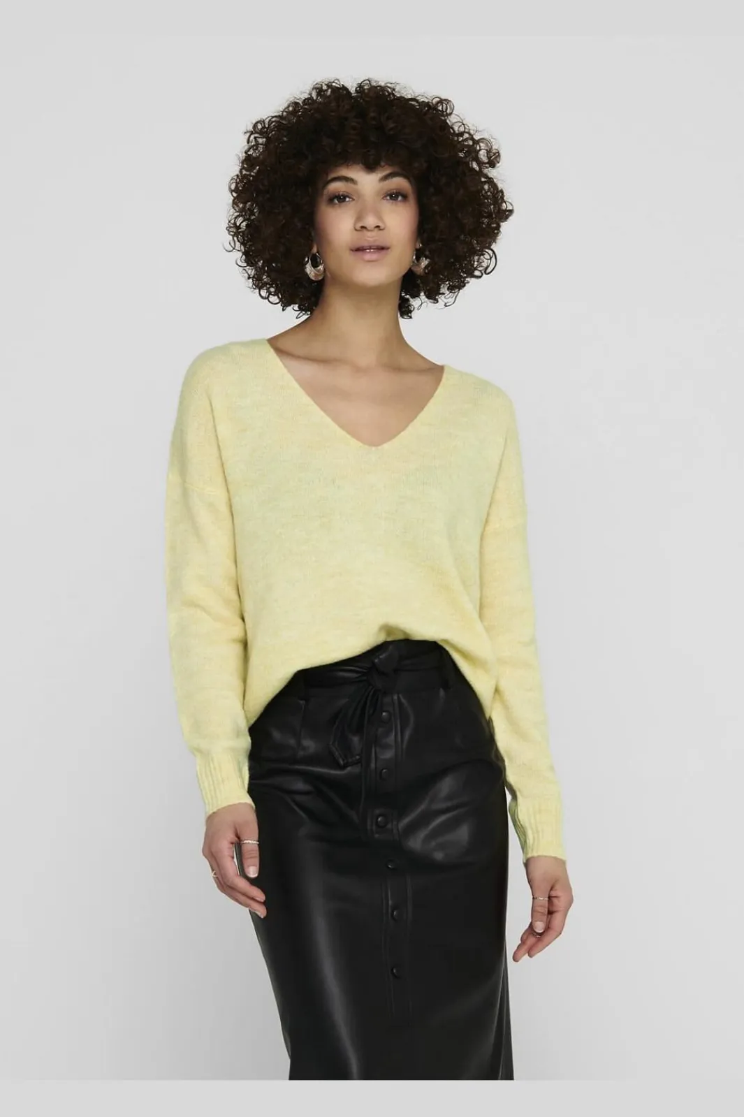 JDY eanora / V-Neck Puo. Knt | Sticka