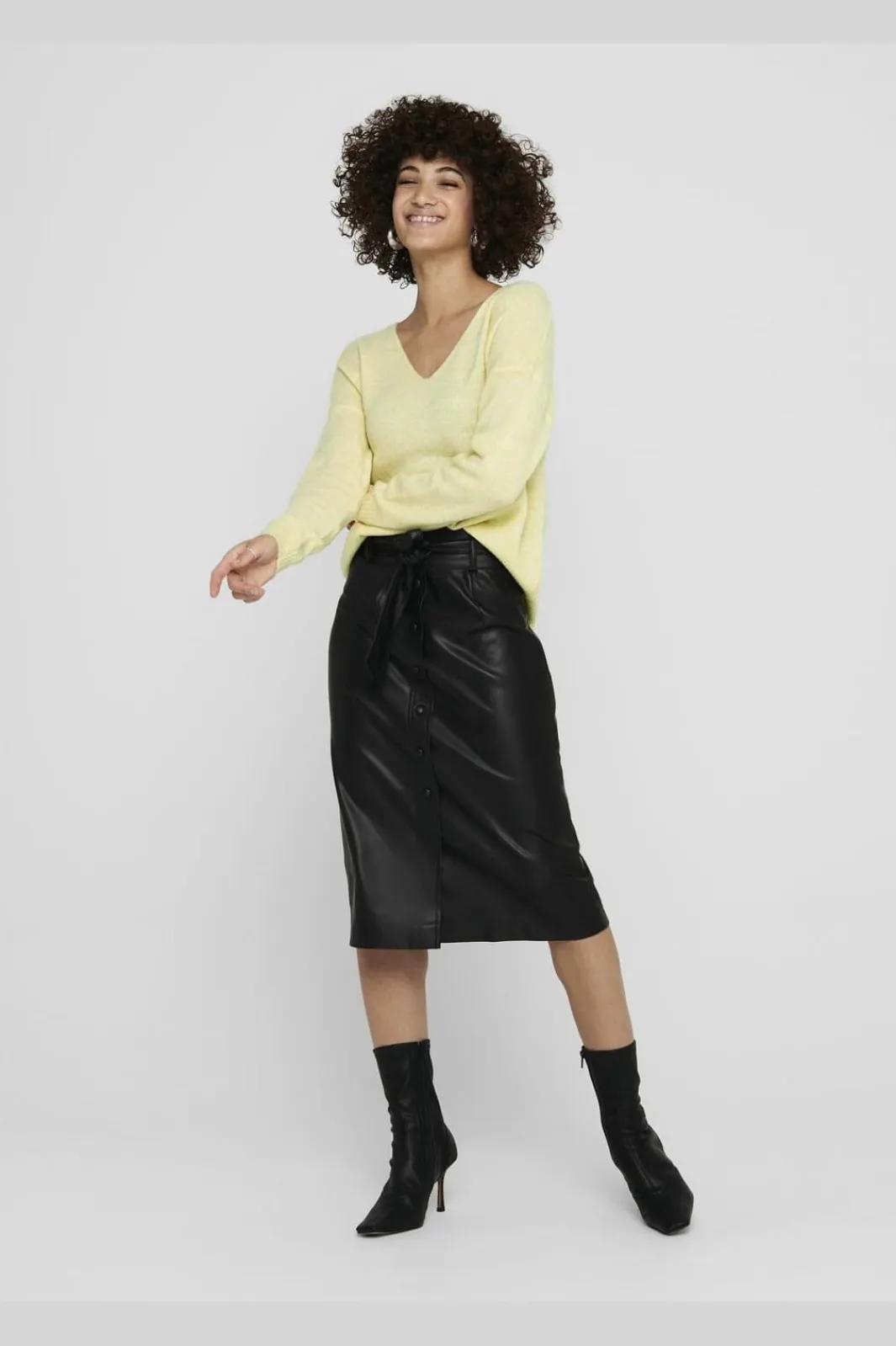 JDY eanora / V-Neck Puo. Knt | Sticka