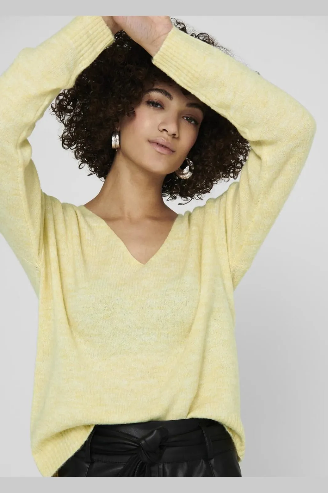 JDY eanora / V-Neck Puo. Knt | Sticka