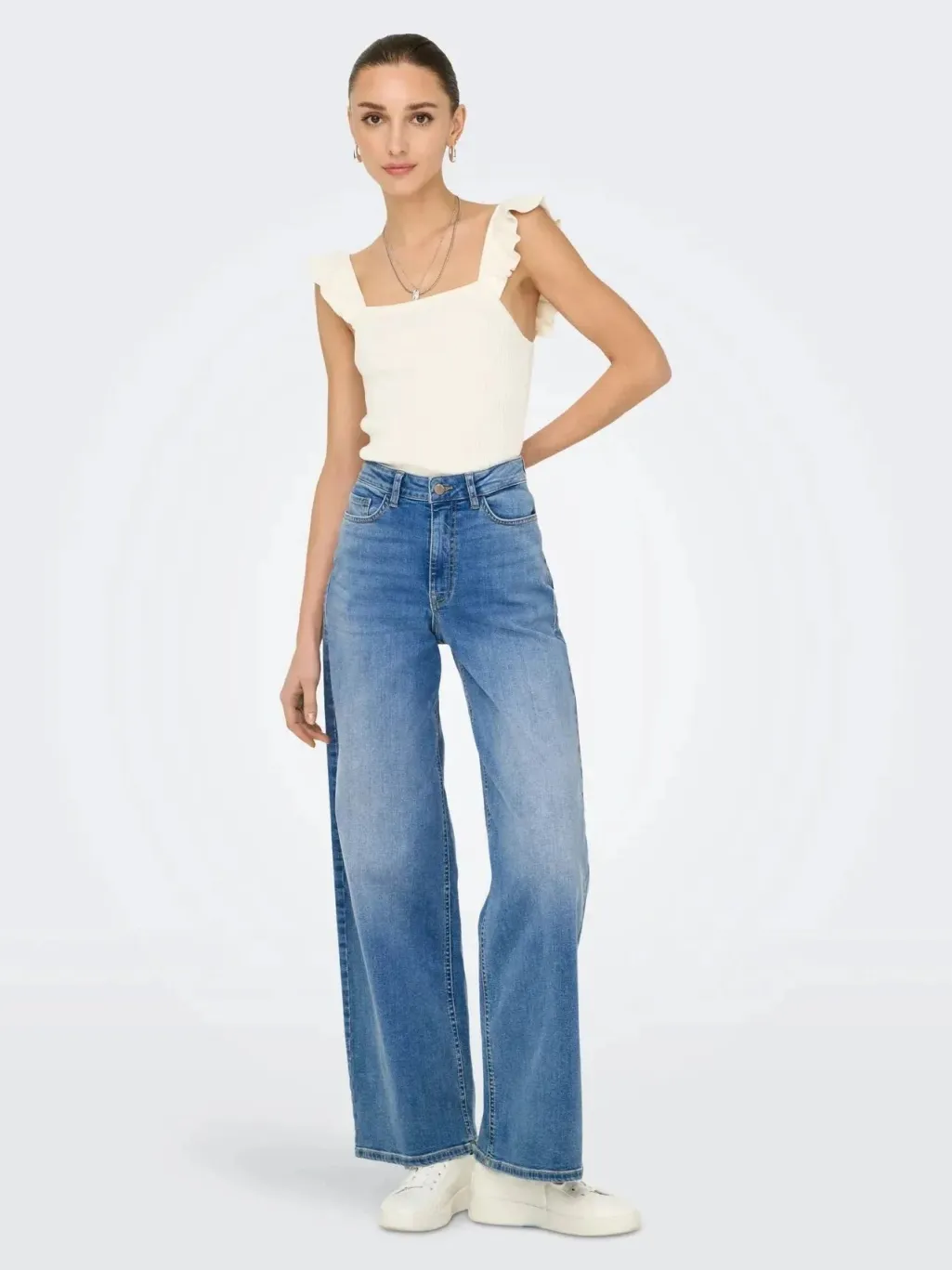 Jdyfelina-Fina Wide Med Blue