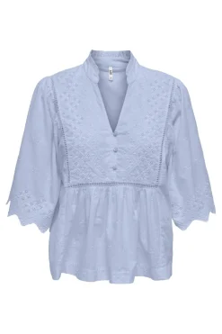 JDY aya 2/4 Ebroidery Top | T-Shirts & Toppar