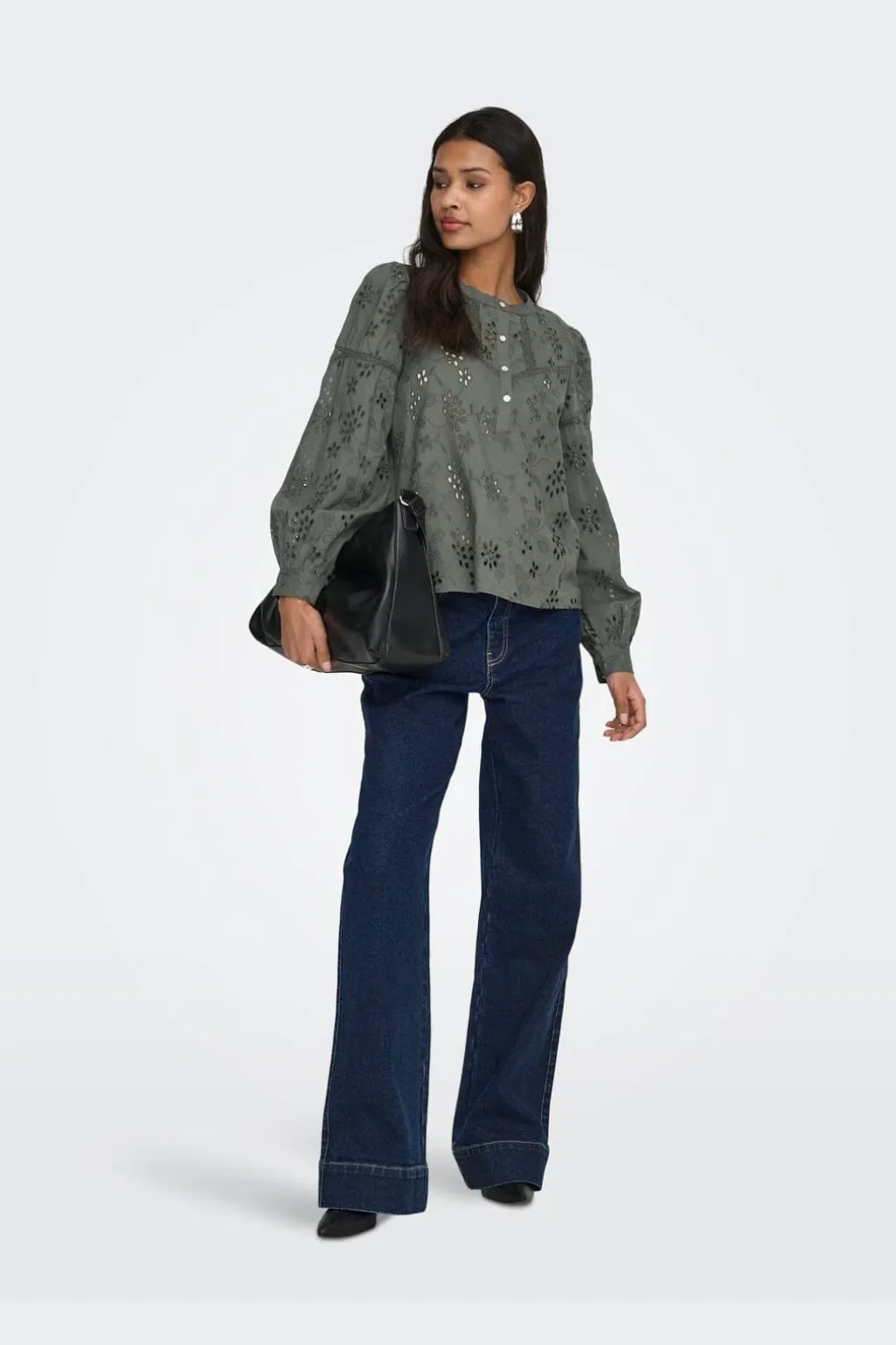 Jdymille L/S Anglaise Top