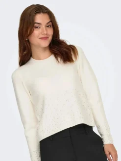 JDY pear / O-Neck Pear Puover Knt | Sticka