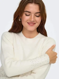 JDY pear / O-Neck Pear Puover Knt | Sticka