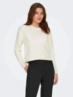 JDY pear / O-Neck Pear Puover Knt | Sticka