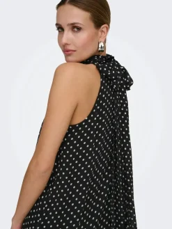 Jdypolka S/L Halterneck Midi Dress