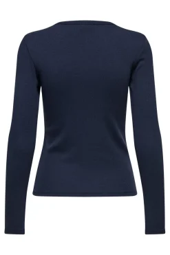 Jdysolar L/S O Neck Top Dia