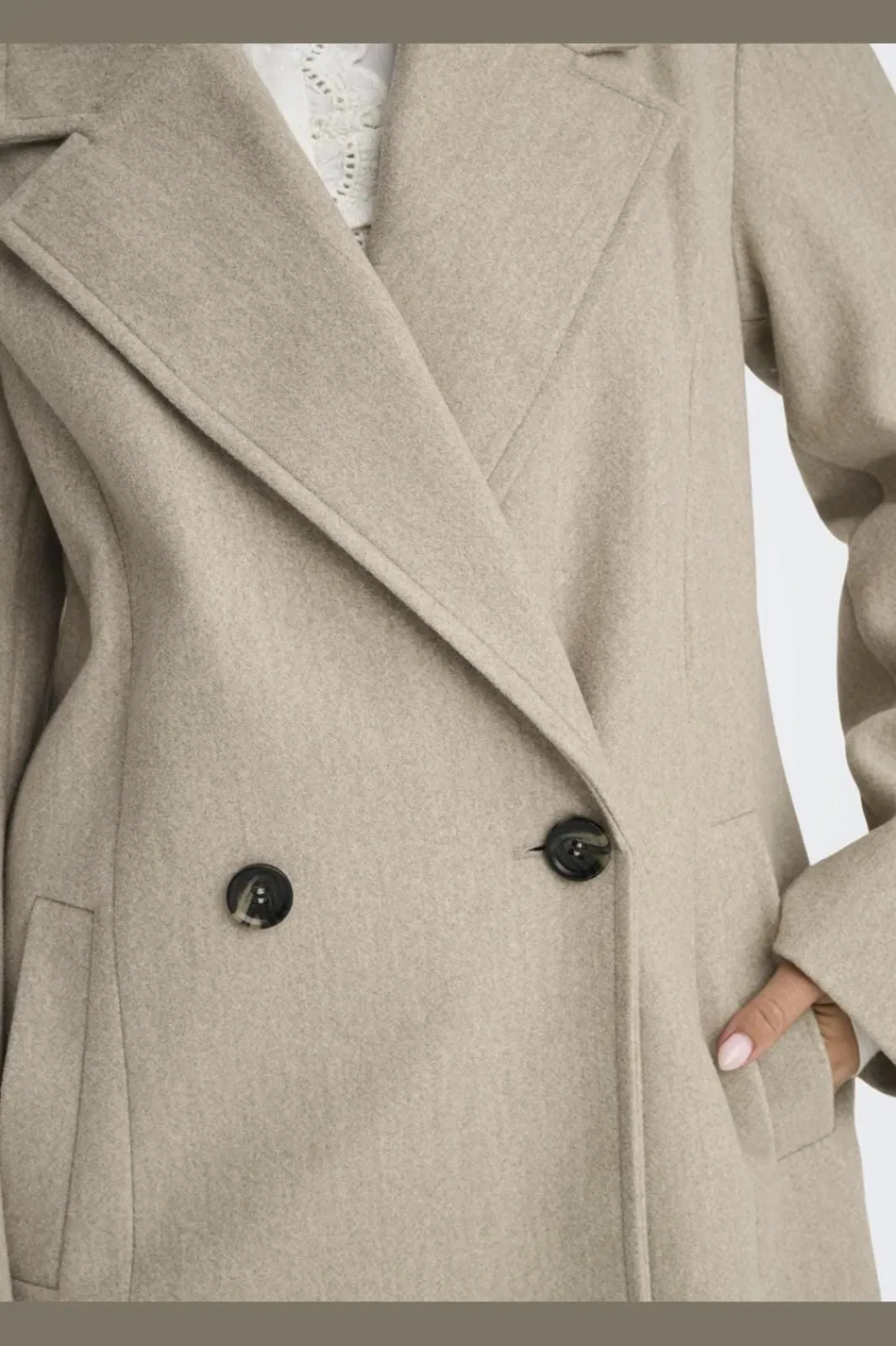 JDY vioa X-ong Coat Hab | Ytterkläder & Jackor