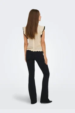 Jdyviolet S/L Frill Pullover Knt