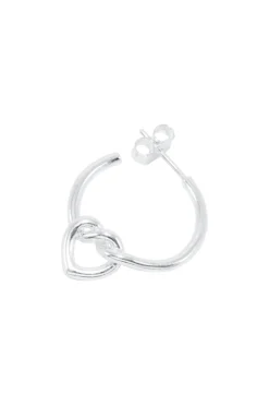 Jane Kønig Jktied Heart Hoop THH-AW25-S | Örhängen