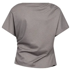 Co´Couture Jovecc Check Peat Boue 500146 | Blusar & Skjortor