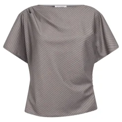Co´Couture Jovecc Check Peat Boue 500146 | Blusar & Skjortor