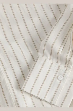 Jxalmira Linen Blend Ls Shirt Ln