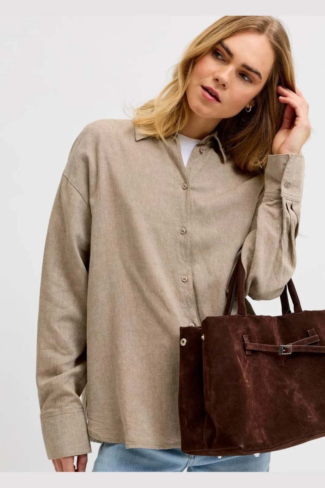 Jjxx Jxaira inen Bend hirt n | Blusar & Skjortor