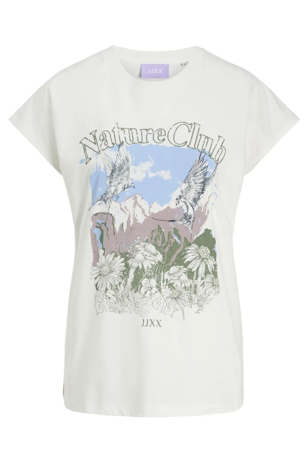Jxastrid Sl Boxy Print Tee