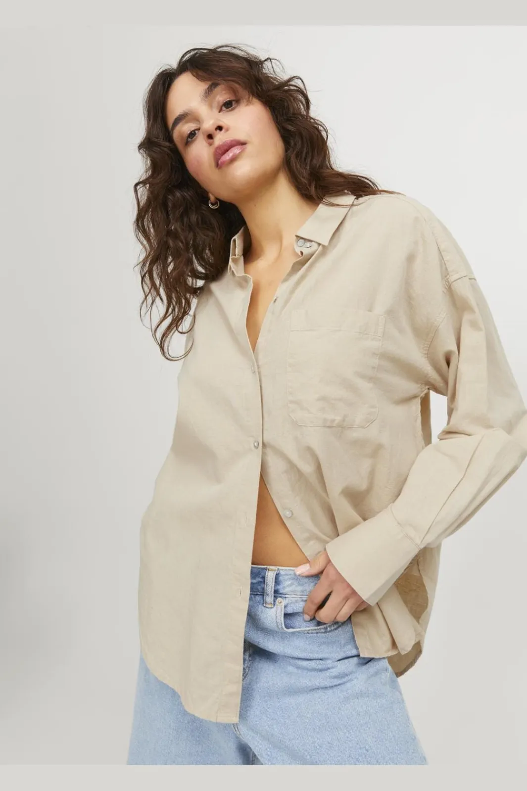 Jjxx Jxjaie Rx inen Bend hirt n | Blusar & Skjortor