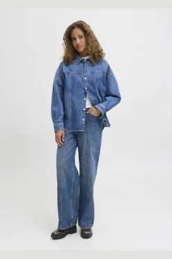 Jxjamila Ls Denim Overshirt R282 Ln