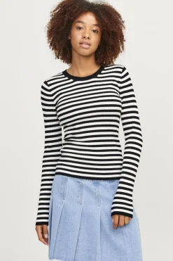 Jjxx Jxjodi Tight tripe Crew Neck Knit | Sticka
