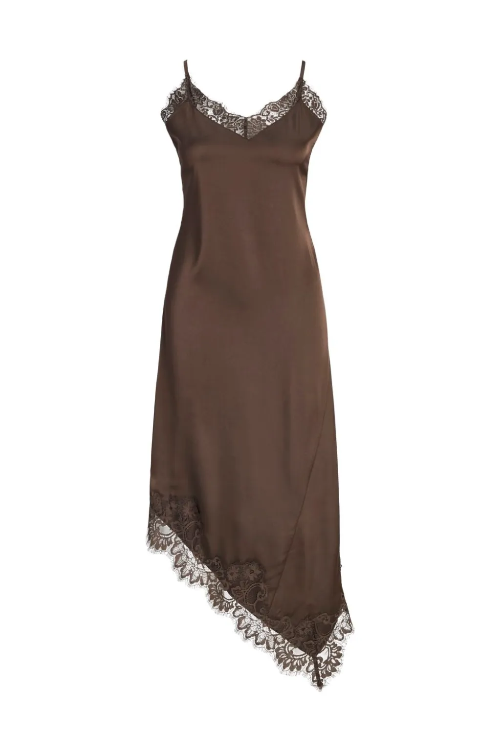 Jxvima Satin Sl Lace Mix Dress Ln