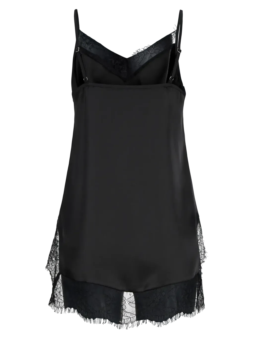 Jxvima Singlet Satin Lace Long Top