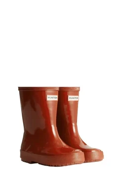 Hunter Kids First Gloss Boot Hfrk00362mlr | Barn Gummistövler|Stövlar