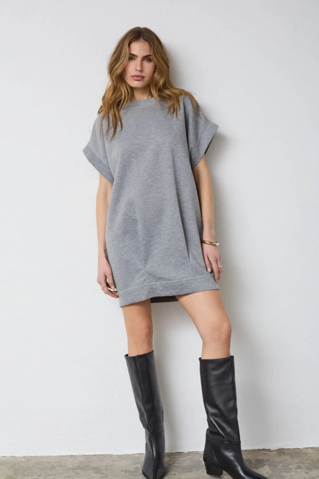 Lancecc Sweat Dress 46082