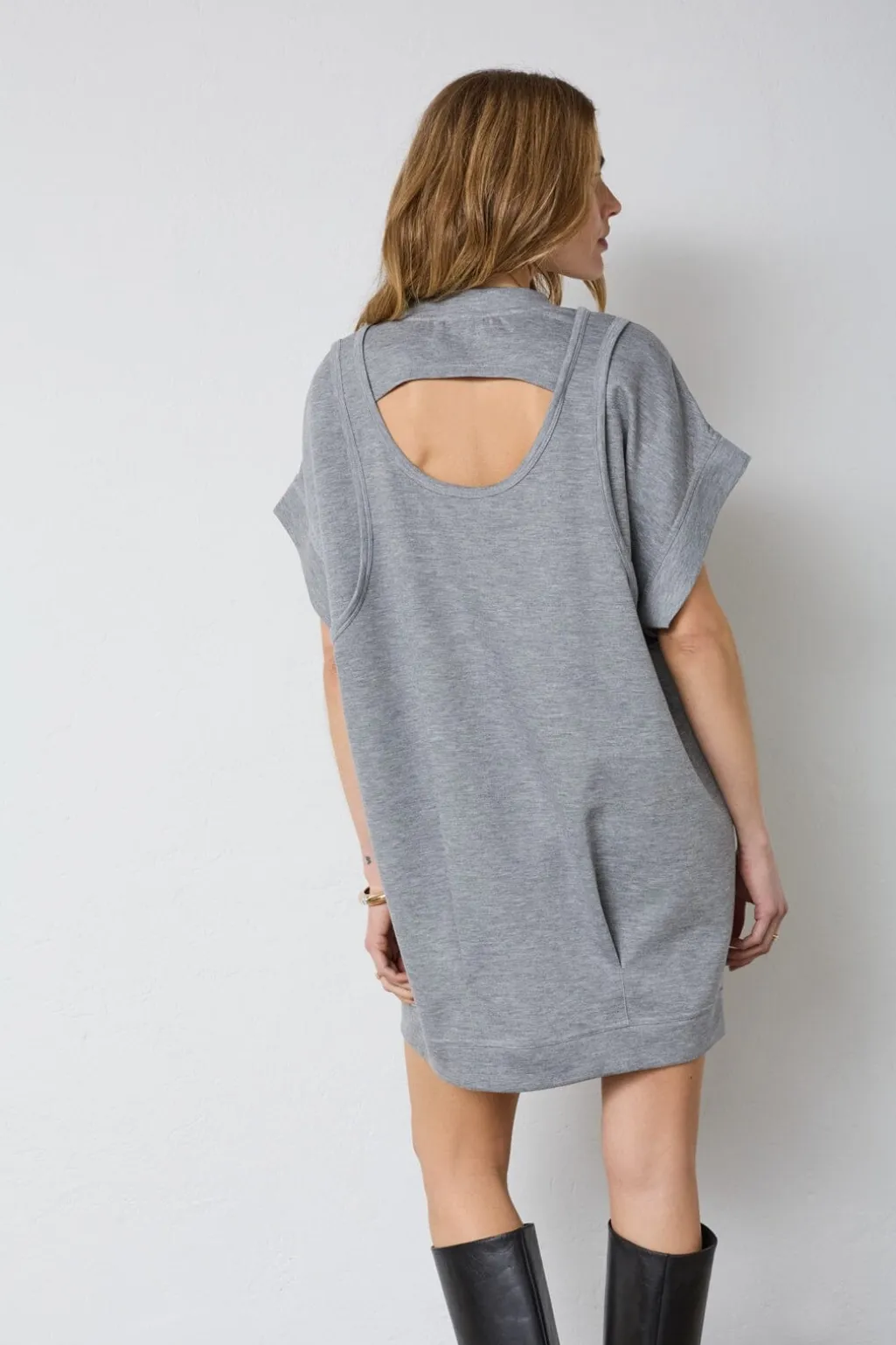 Lancecc Sweat Dress 46082