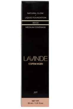 Lavinde Copenhagen Lcnatural Glow Liquid Foundation Beige 207 | Foundation
